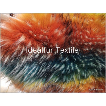 Multi Color Raccon Faux Fur /Animal Fur